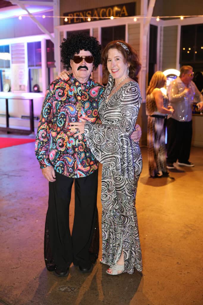 Bill & Susan Kennedy at the 2026 Bootleg Ball: Studio 1559 in Pensacola, Florida.