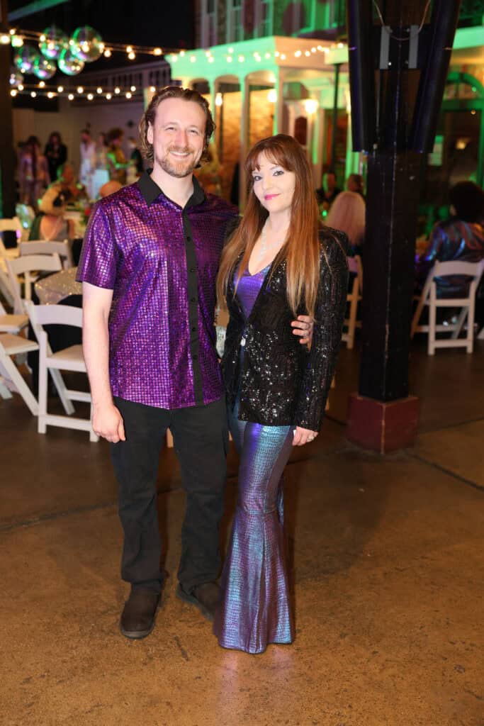 Christian & Samantha McCrane at the 2026 Bootleg Ball: Studio 1559 in Pensacola, Florida.