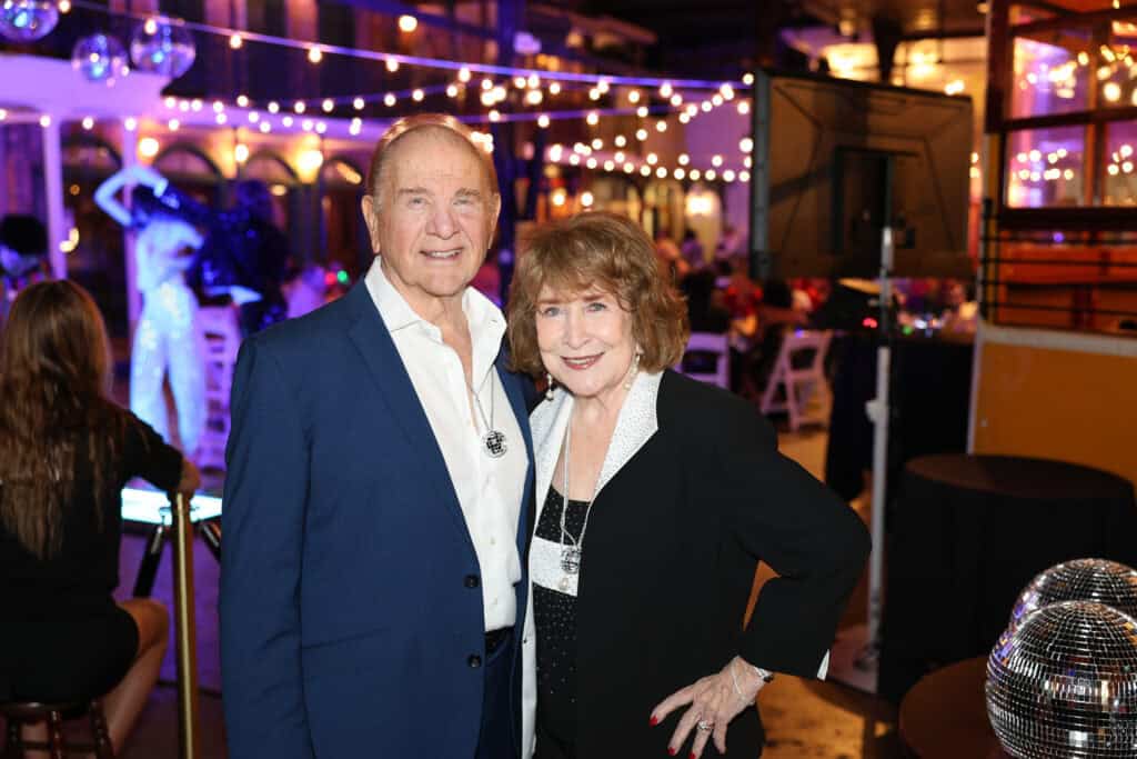 Daniel Stomp & Betty Roberts at the 2026 Bootleg Ball: Studio 1559 in Pensacola, Florida.