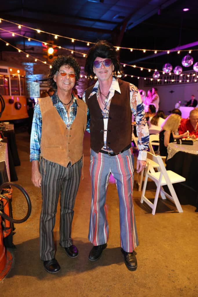 Michael Dennis & Ken Penvose at the 2026 Bootleg Ball: Studio 1559 in Pensacola, Florida.