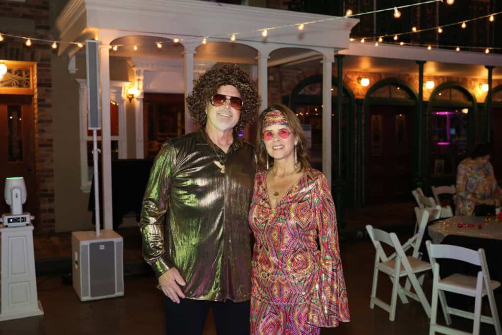 Randy & Cheryl Armstrong at the 2026 Bootleg Ball: Studio 1559 in Pensacola, Florida.