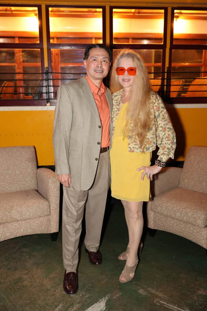 Robert & Karen Huang at the 2026 Bootleg Ball: Studio 1559 in Pensacola, Florida.