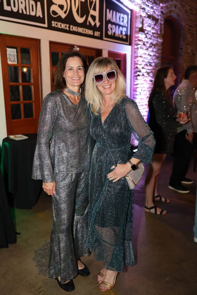 Shelly Hyde-White & Kelly-Warwick at the 2026 Bootleg Ball: Studio 1559 in Pensacola, Florida.