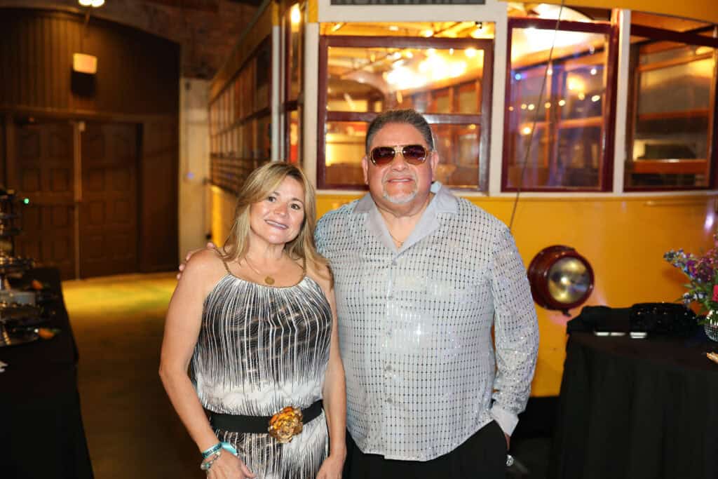 Suzy Escobar & Chester Escobar at the 2026 Bootleg Ball: Studio 1559 in Pensacola, Florida.
