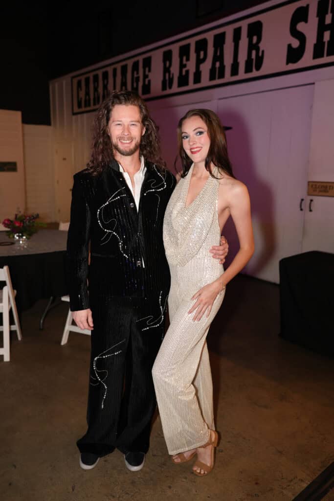 Tim Nall & Lauren Adams at the 2026 Bootleg Ball: Studio 1559 in Pensacola, Florida.