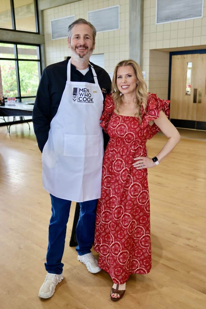 Ben & Kristina Zimmern at the 2026 Men Who Cook in Pensacola, Florida.