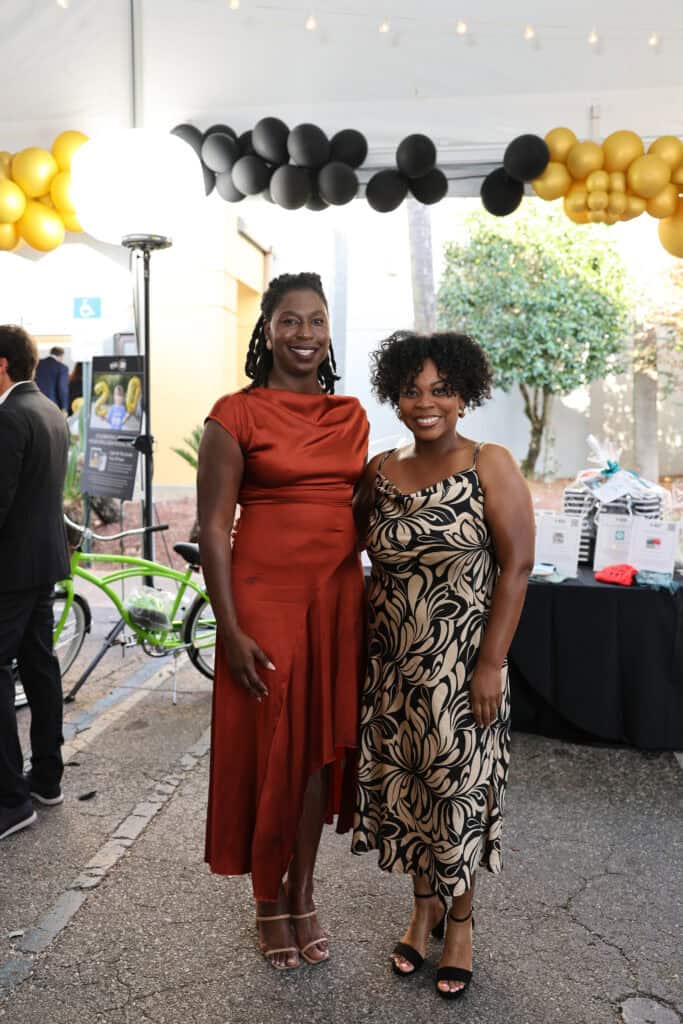 Chanequa McVoy & Kari Thomas at the 2026 Rally on the Runway in Pensacola, Florida.