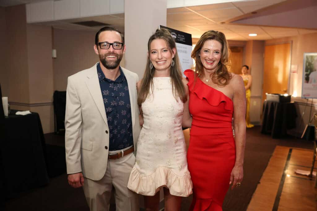 Michael & Lauren Gund, Christa Brandtt at the 2026 Rally on the Runway in Pensacola, Florida.