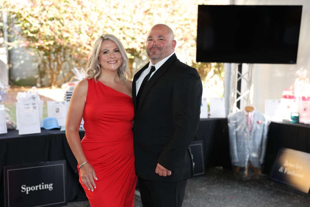 Nichole Beck & Kevin Stimmell at the 2026 Rally on the Runway in Pensacola, Florida.