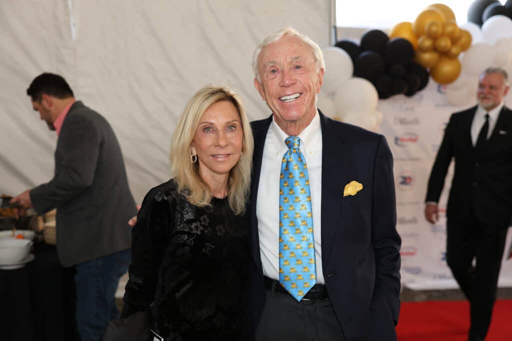 Peggy & Sandy Sansing at the 2026 Rally on the Runway in Pensacola, Florida.