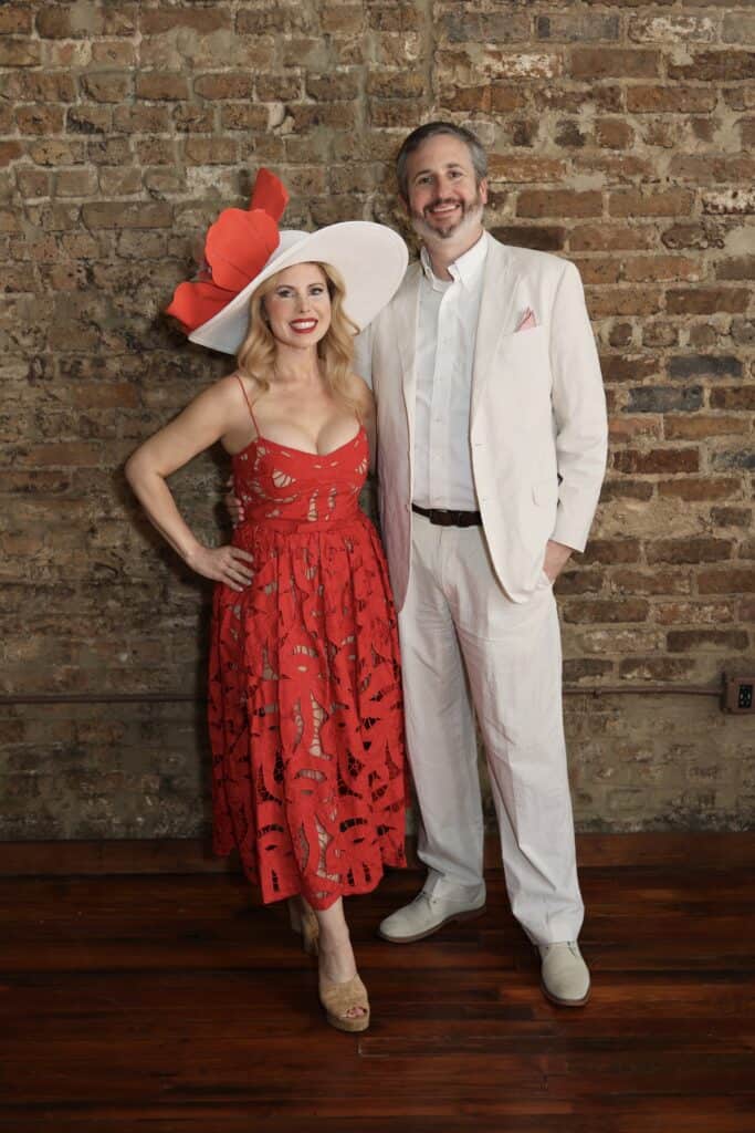Kristina & Ben Zimmern at the 2026 Talk Derby to Me in Pensacola, Florida.