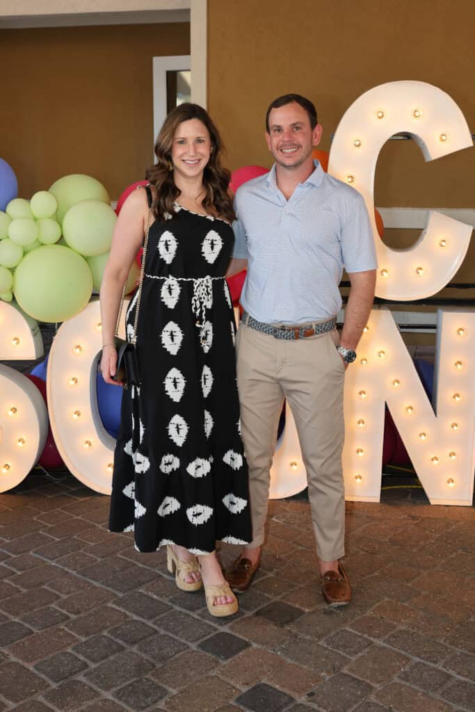 Brittany & Robert Stretch at the 2026 Soundside Splendor in Pensacola Beach, Florida.