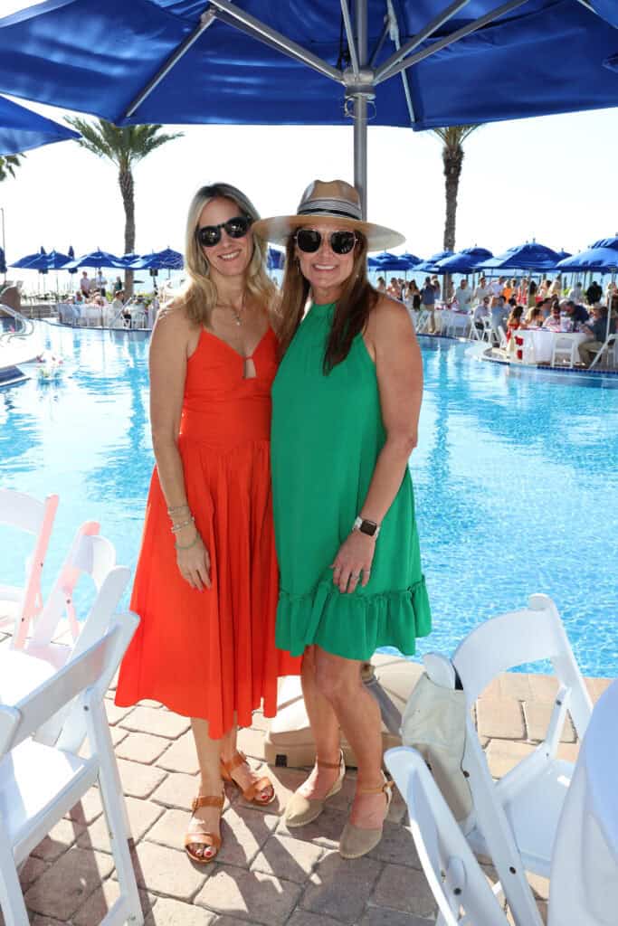 Claire Holderman & Christy Shane at the 2026 Soundside Splendor in Pensacola Beach, Florida.