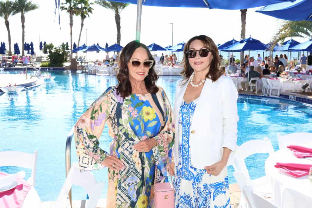 Lisa Damore & Dianne Bakarian at the 2026 Soundside Splendor in Pensacola Beach, Florida.