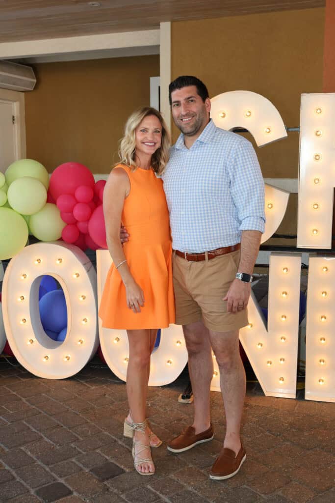 Morgan & Steve Luongo at the 2026 Soundside Splendor in Pensacola Beach, Florida.