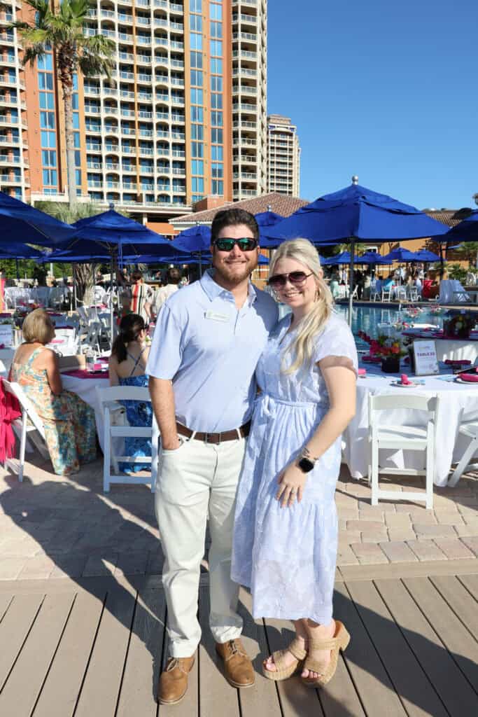 Patrick Hodges & Savannah Prague at the 2026 Soundside Splendor in Pensacola Beach, Florida.