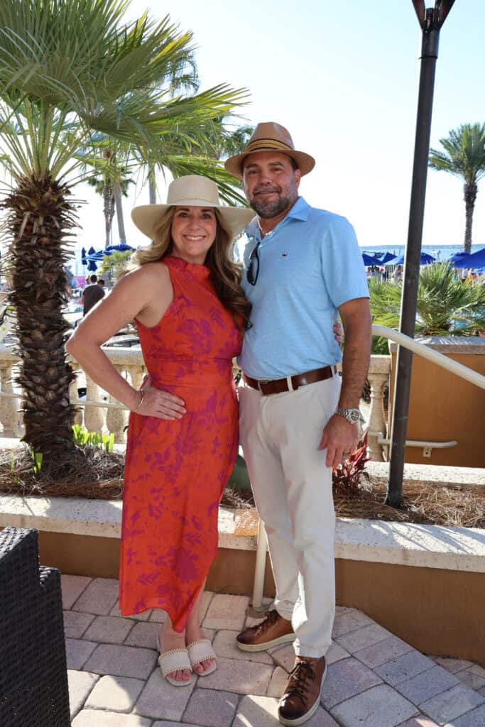 Tracy & Clint Sutton at the 2026 Soundside Splendor in Pensacola Beach, Florida.