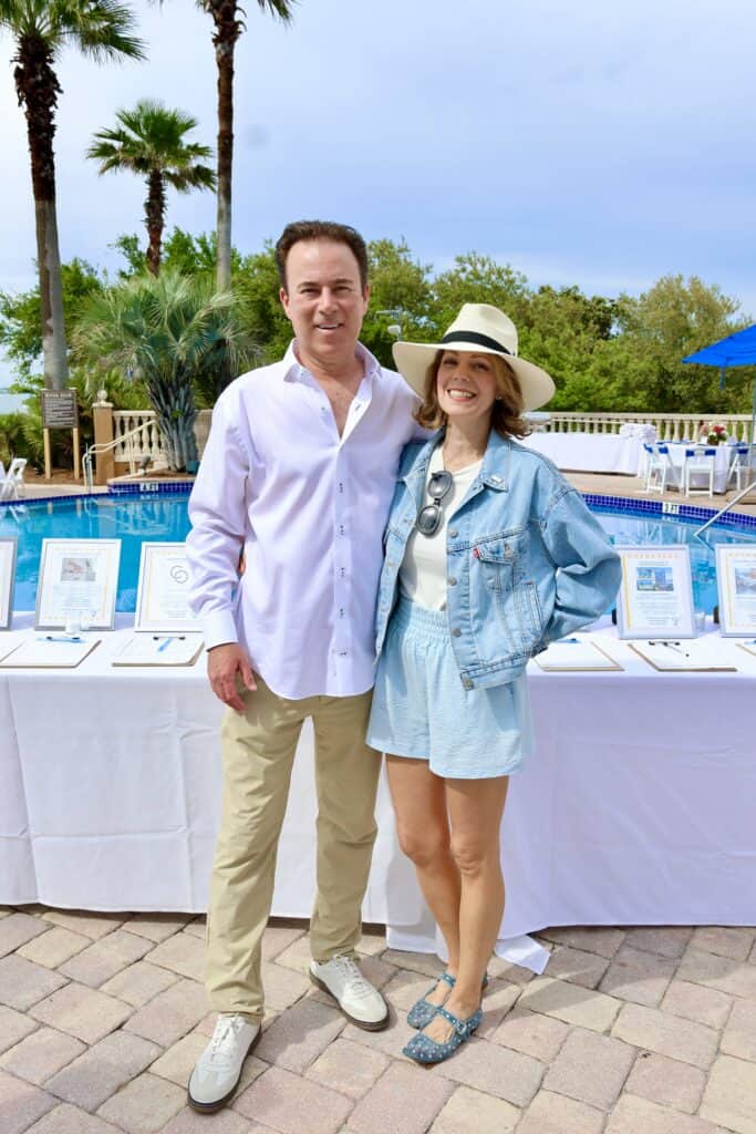 Allen & Kate Strum at the 2026 Toast on the Coast at Pensacola Beach, Florida.
