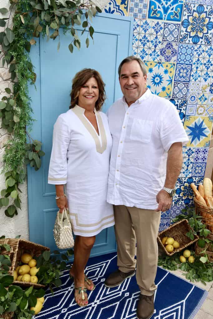 Elizabeth & Robert Epworth at the 2026 Toast on the Coast at Pensacola Beach, Florida.