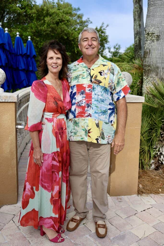Karen & Todd McCurdy at the 2026 Toast on the Coast at Pensacola Beach, Florida.