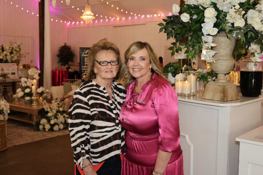 Aggie East & Taxie Lambert at the 2026 Bread Pudding Bake-Off in Pensacola, FL.