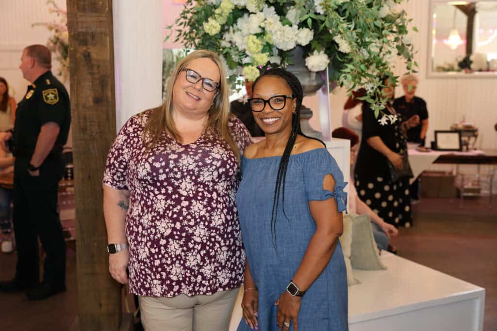 Jennifer Pelletier & Natasha Howard at the 2026 Bread Pudding Bake-Off in Pensacola, FL.