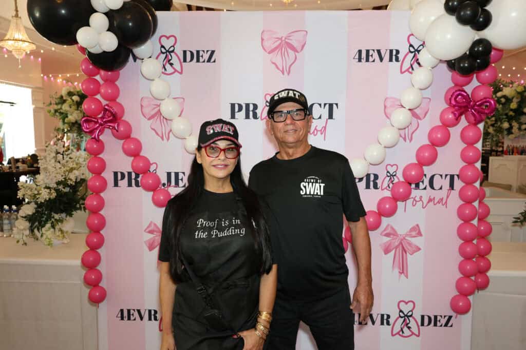 Madrina & Mark Ciano at the 2026 Bread Pudding Bake-Off in Pensacola, FL.