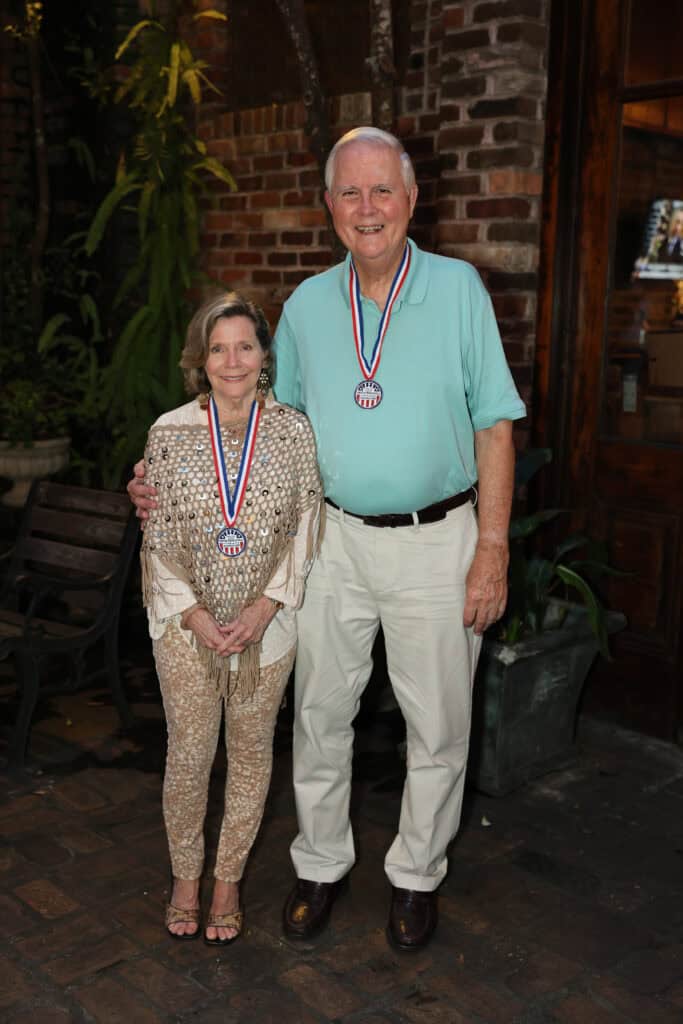 Barbara Jo Kicklighter & Art Hufford at the 2026 Fiesta Days Celebration in Pensacola, FL.