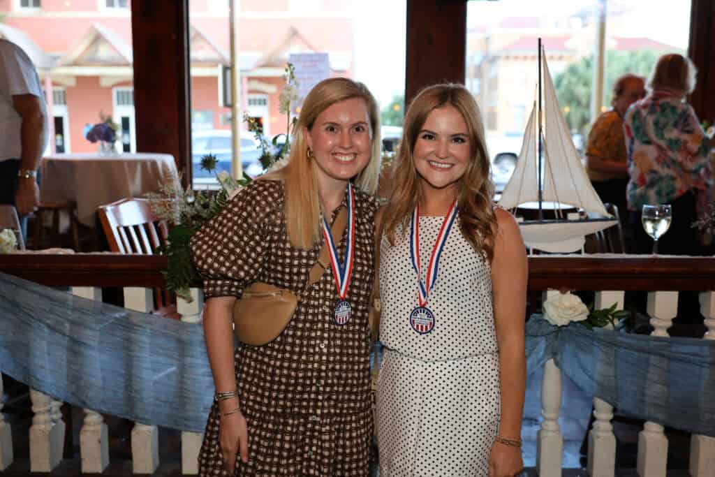 Caroline Allums & Claudia Morris at the 2026 Fiesta Days Celebration in Pensacola, FL.