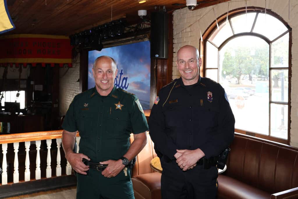 Chip Simmons & Eric Winstrom at the 2026 Fiesta Days Celebration in Pensacola, FL.