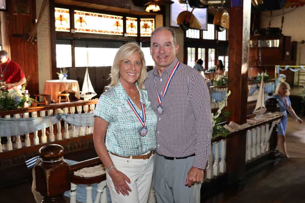 Cyndi & Scott Warren at the 2026 Fiesta Days Celebration in Pensacola, FL.