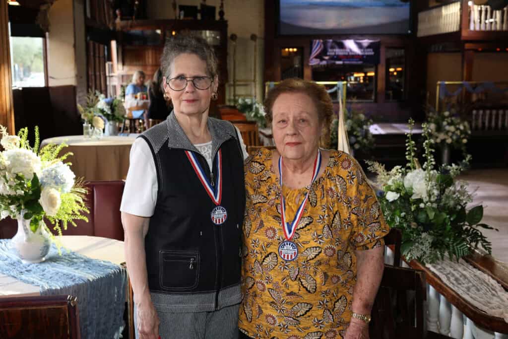 Dr. Shelley Ovsak & Donna Gaynor at the 2026 Fiesta Days Celebration in Pensacola, FL.