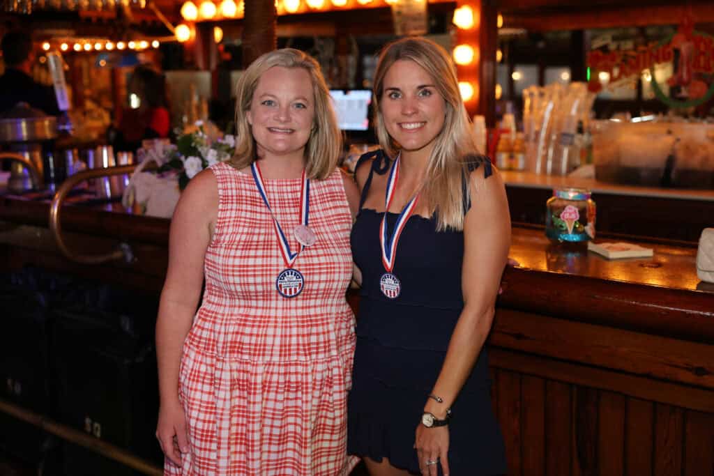 Whitney Lumpkin and Erin Nunnari at the 2026 Fiesta Days Celebration in Pensacola, FL.