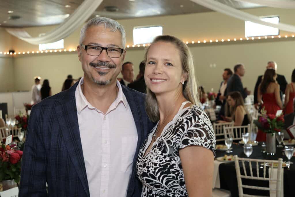 Billy & Jaclyn Ducote at the Northwest Florida Heart Ball In Pensacola, FL.
