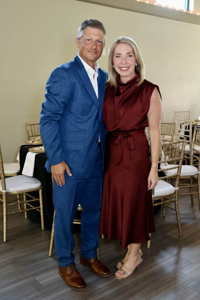 Bo & Amy Farley at the Northwest Florida Heart Ball In Pensacola, FL.