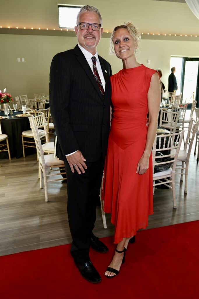 Greg & Jen Micklos at the Northwest Florida Heart Ball In Pensacola, FL.