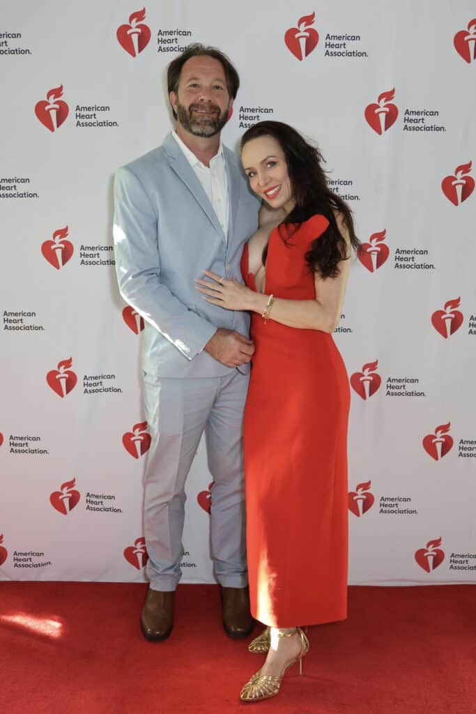 James & Alina Wirth at the Northwest Florida Heart Ball In Pensacola, FL.