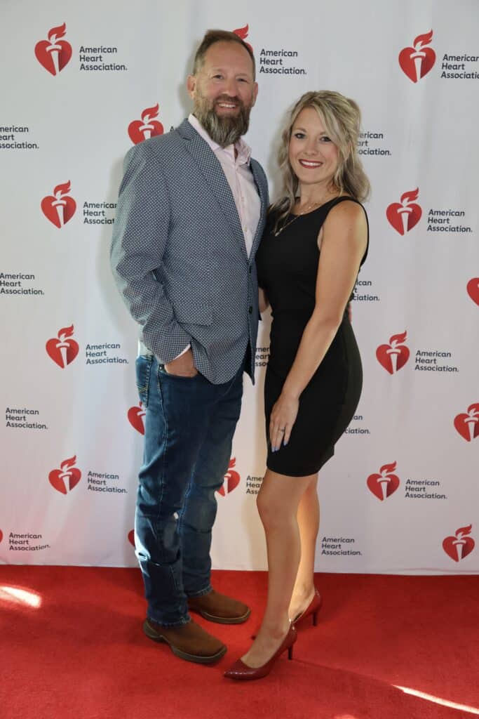 Jeffrey & Kayla Devore at the Northwest Florida Heart Ball In Pensacola, FL.