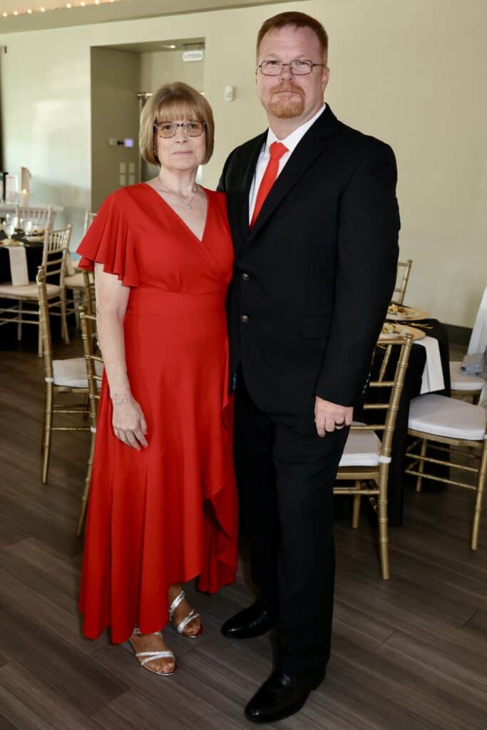 Melissa & Lloyd Burke at the Northwest Florida Heart Ball In Pensacola, FL.