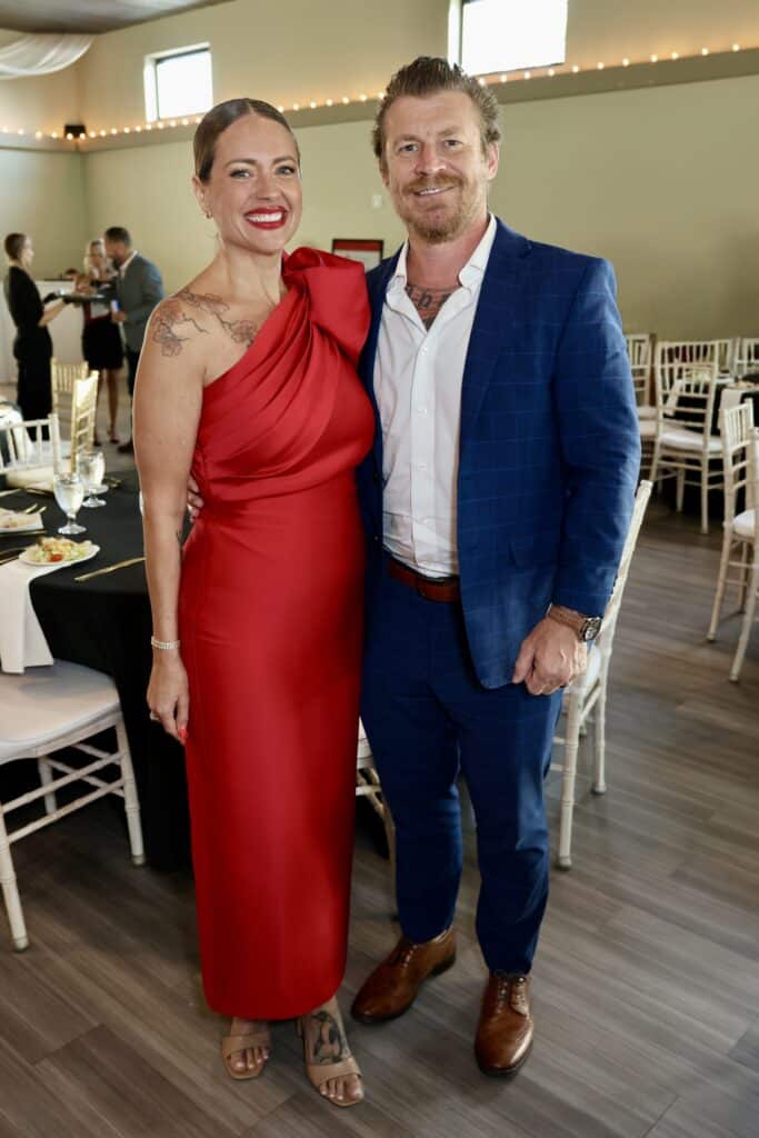 Rianna & Stefan Jorgenson at the Northwest Florida Heart Ball In Pensacola, FL.