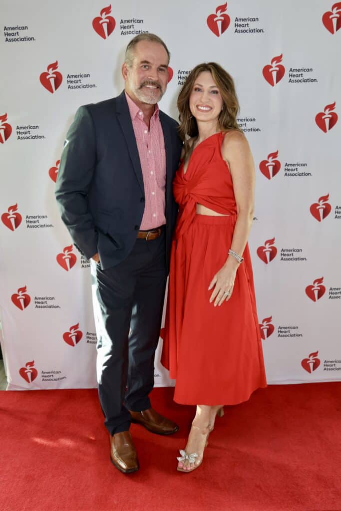 Shawn & Amy Brown at the Northwest Florida Heart Ball In Pensacola, FL.