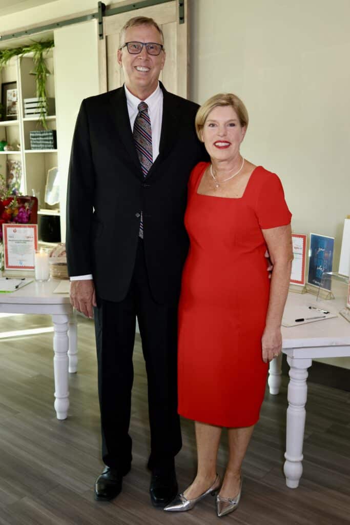 Stan & Angie Anderson at the Northwest Florida Heart Ball In Pensacola, FL.