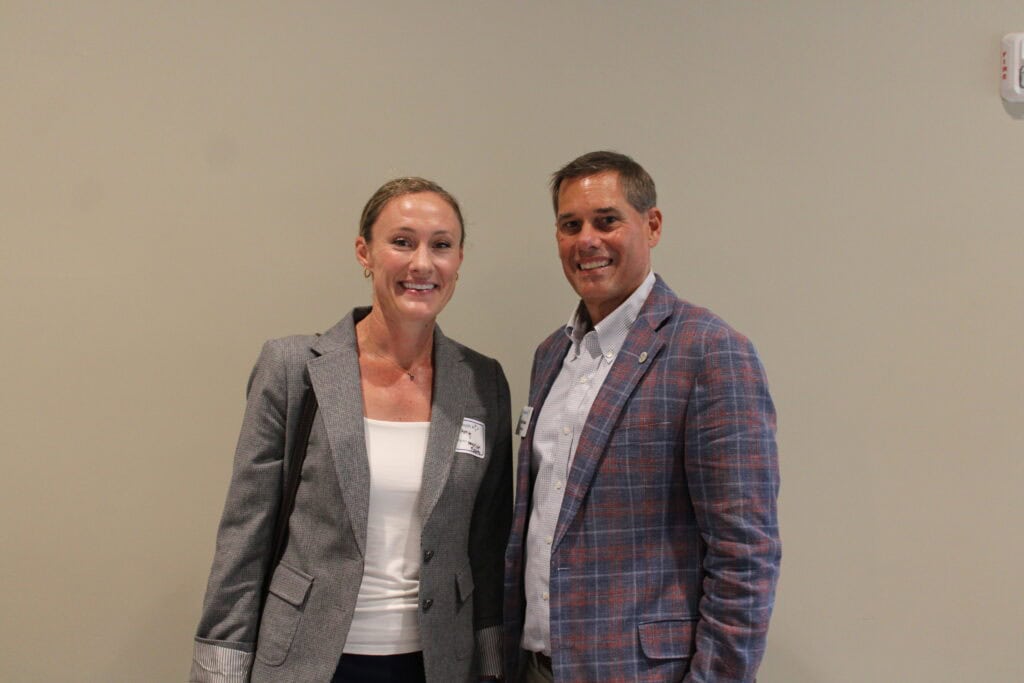 Amy Huffman & Todd Thomson at the 2026 State of the Military Luncheon in Pensacola, FL.